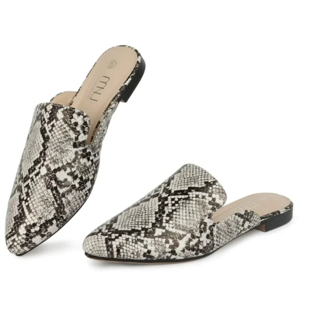 Musshoe Pointed Toe Suede Mules (Ella Quinn)